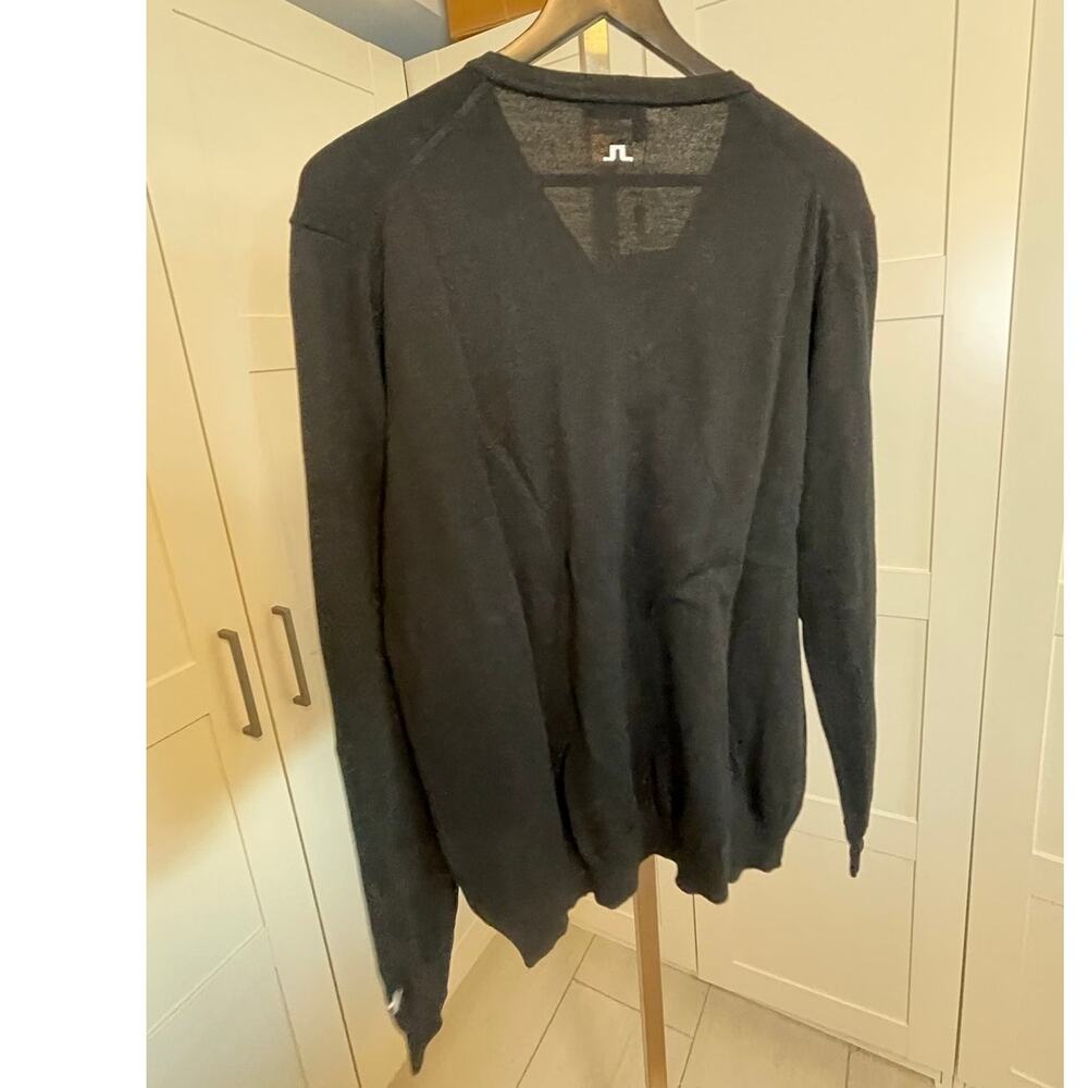 NWT: J. Lindeberg Lyman Tour Merino V-neck Golf Sweater XXL - Picture 12 of 16
